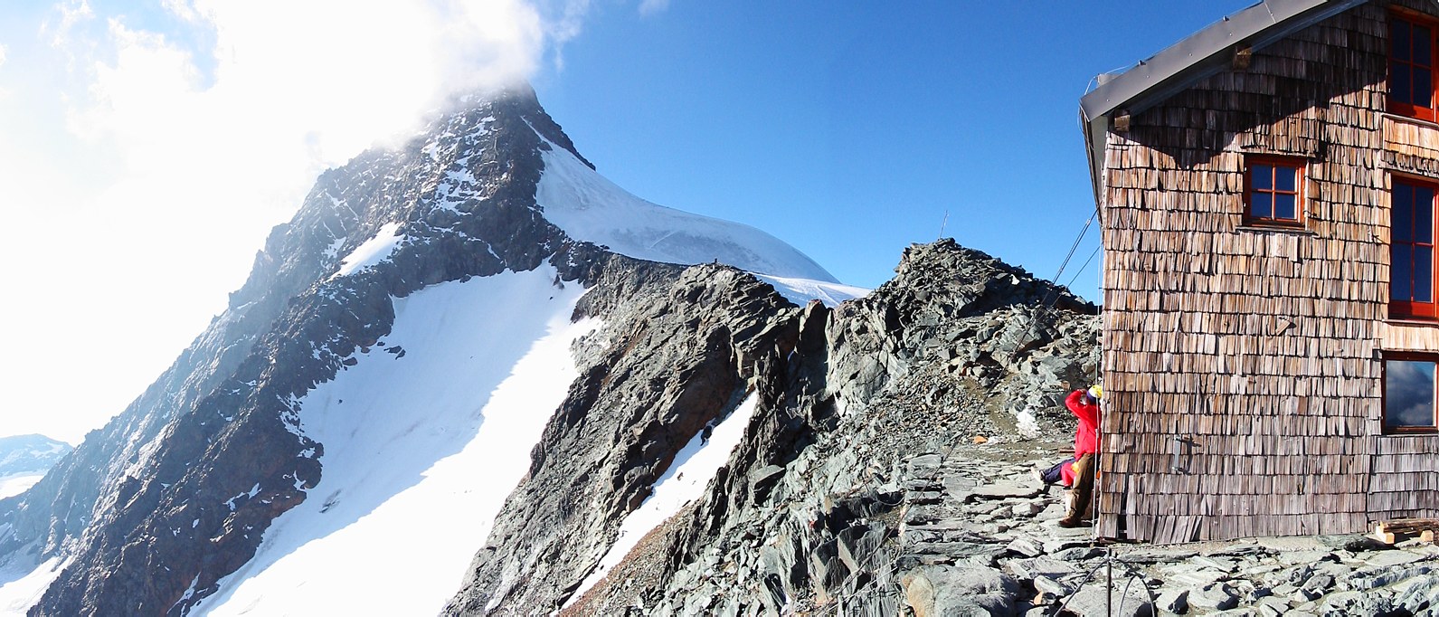 Großglockner climb: Erzherzog-Johann-Hütte, Großglockner Großglockner climb: Erzherzog-Johann-Hütte, Großglockner