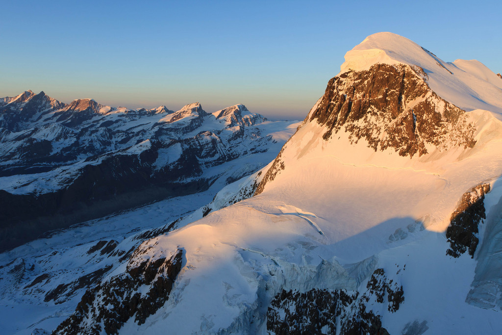 The Breithorn summit seen from Klein Matterhorn. (keywords: alpen, alps, berg, berge, breithorn, schweiz, sonnenuntergang, switzerland, valais, wallis, wächte, wächten, cornice, glacier, mountain, mountains, snow, sunset, swiss, wchte, wchten) The Breithorn summit seen from Klein Matterhorn. (keywords: alpen, alps, berg, berge, breithorn, schweiz, sonnenuntergang, switzerland, valais, wallis, wächte, wächten, cornice, glacier, mountain, mountains, snow, sunset, swiss, wchte, wchten)