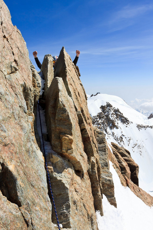 On the west ridge of Dufourspitze (keywords: alpen, alps, berg, berge, leute, person, schweiz, signalkuppe, switzerland, valais, wallis, wilfried, mountain, mountains, people, swiss) On the west ridge of Dufourspitze (keywords: alpen, alps, berg, berge, leute, person, schweiz, signalkuppe, switzerland, valais, wallis, wilfried, mountain, mountains, people, swiss)